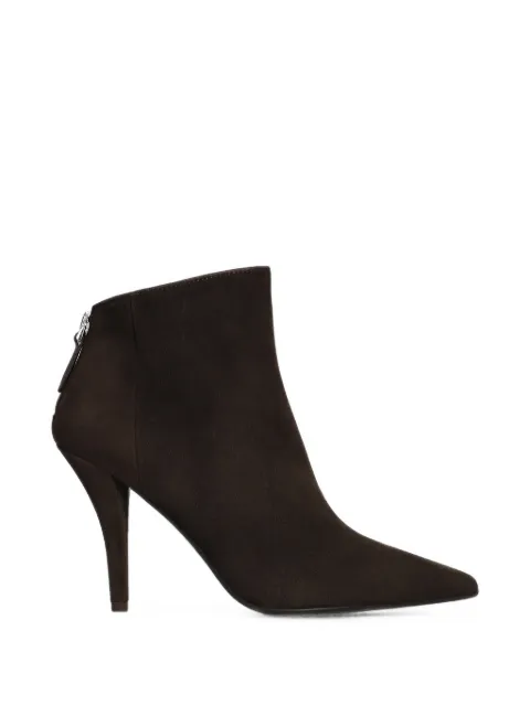 Chantal pointed-toe suede ankle boots Brown 3322
