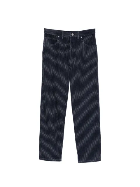 SPORT b. by agnès b. logo-embroidered trousers Blue PB51QR91