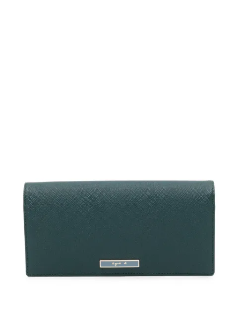 agnès b. Eric long wallet Green O232VCK8