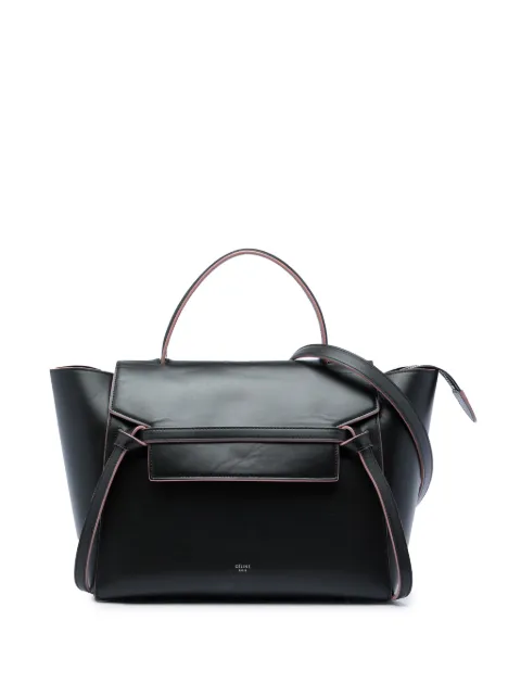 Celine Pre-Owned 2000-2026 Mini Smooth Calfskin Belt Bag satchel Black IBDP94UX8V0BJ7Z2