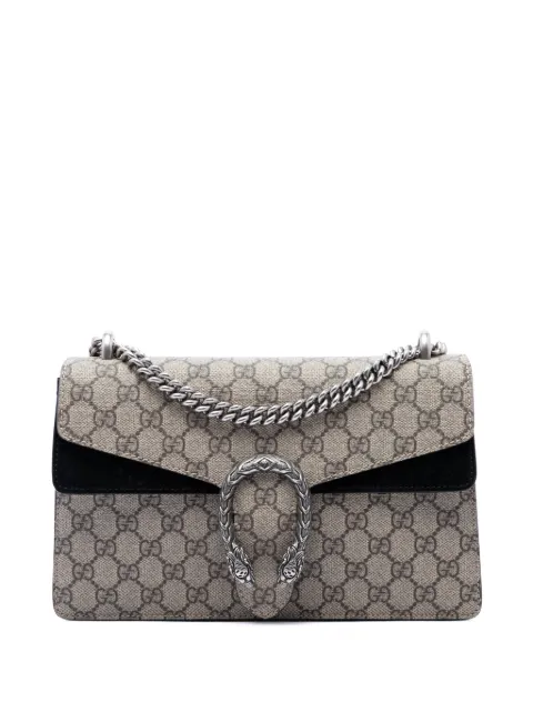 Gucci Pre-Owned 2016-2026 Medium GG Supreme Dionysus shoulder bag Neutrals DK2G2BLDIH7G8MLA
