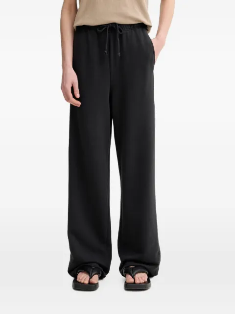 American Vintage Atubay drawstring wide-leg track pants Black ATU05B