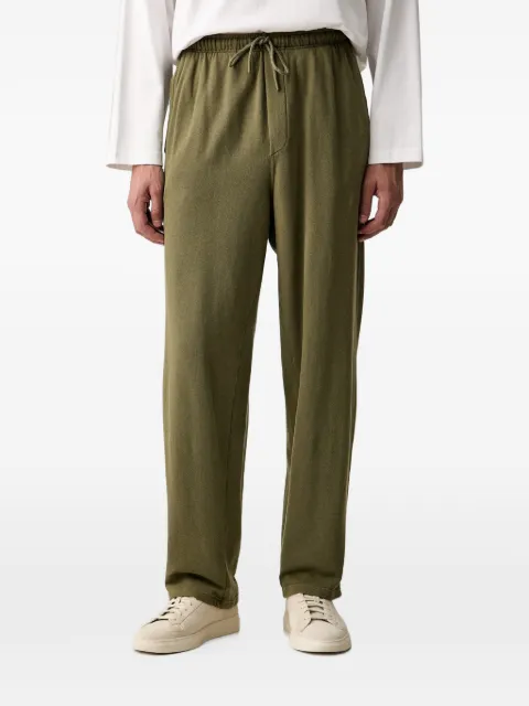 American Vintage Vibtown drawstring track pants Green MVIB05A