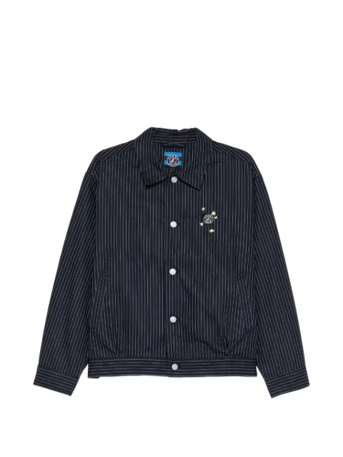 SPORT b. by agnès b. logo-patch jacket Blue DD16QR91