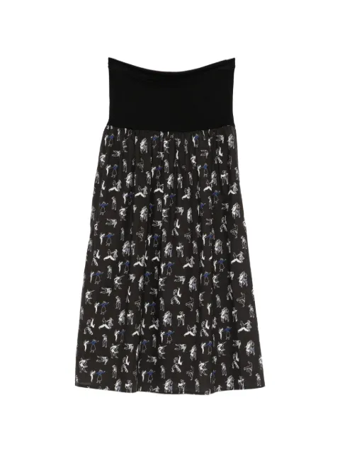 agnès b. Dancing Rock And Roll skirt Black O155IDW9