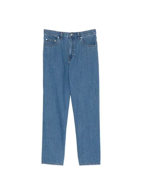 SPORT b. by agnès b. logo-embroidered jeans Blue PB50QUD2