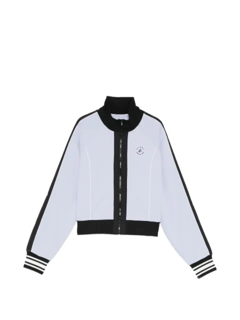 SPORT b. by agnès b. logo-embroidered jacket Blue DD21QJ2I