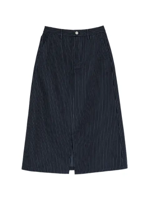 SPORT b. by agnès b. striped-print a-line skirt Blue K328QR91