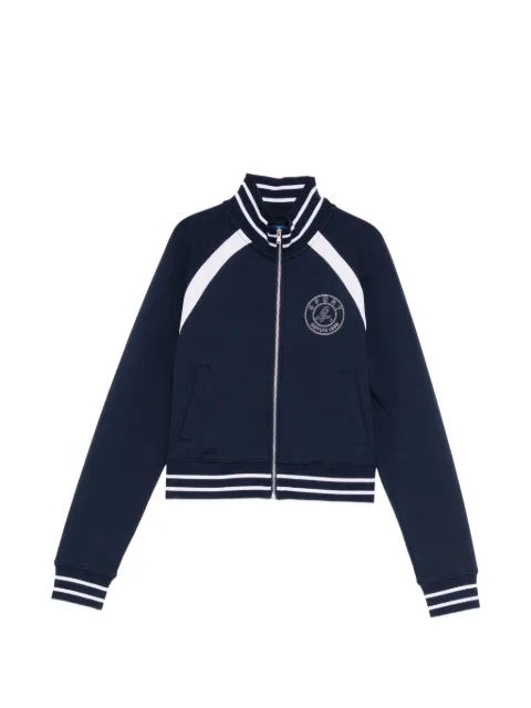 SPORT b. by agnès b. logo-embroidered jacket Blue DC98QF9E