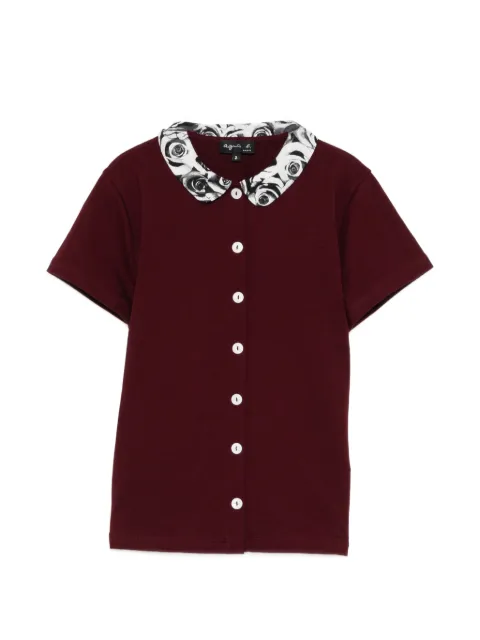 agnès b. Adele shirt Red F302JIB3