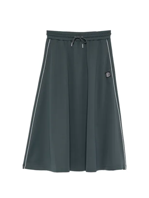 SPORT b. by agnès b. logo-patch skirt Green K329QJ2I