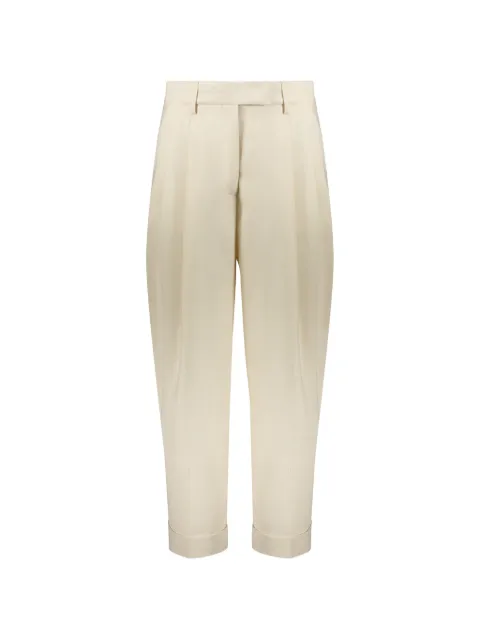 Moorer pleated straight-leg trousers Neutrals RUTHSFD