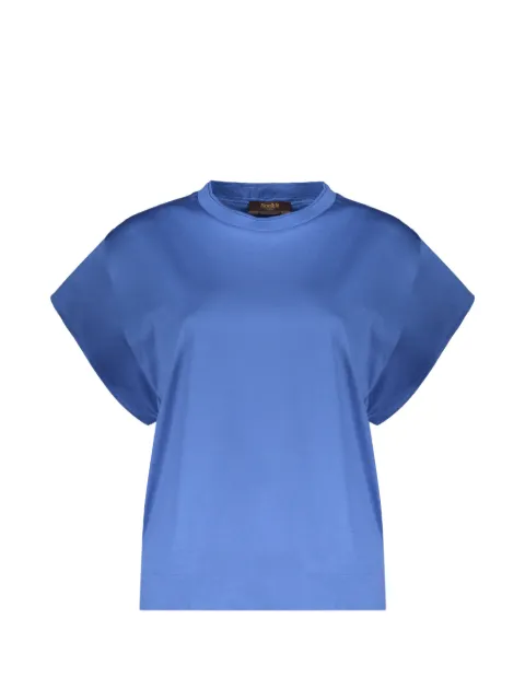 Moorer short-sleeve cotton T-shirt Blue SALLIMAK