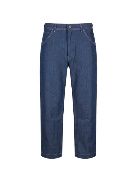 Moorer elastic-waistband jeans Blue JAMINEKAI
