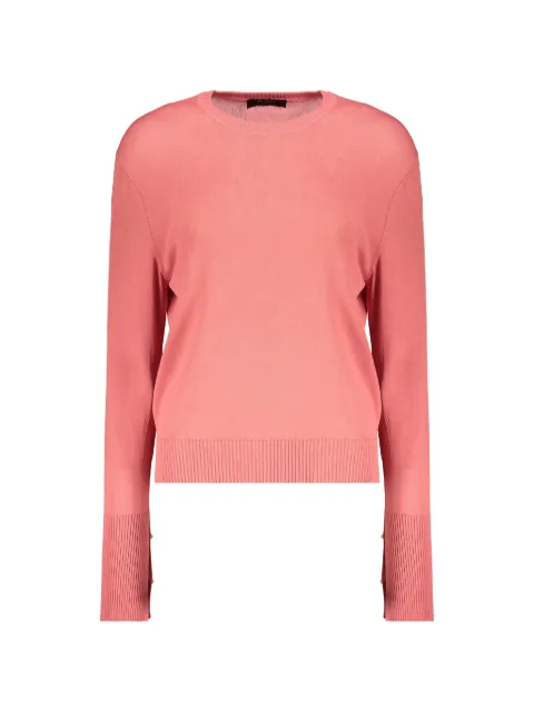 Moorer Nellie button-cuff sweater Pink NELLIEFLK