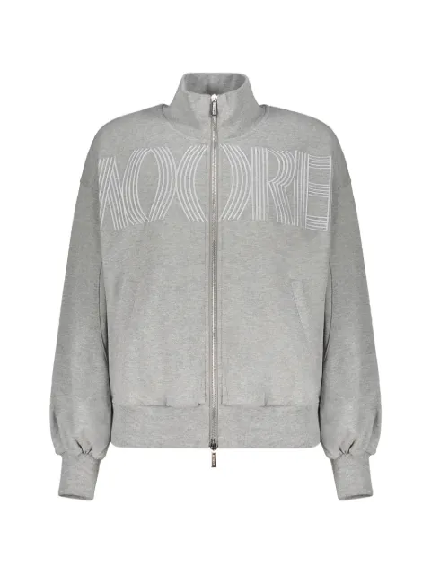 Moorer high-neck zip-up sweater Grey ROSETTAVCFW