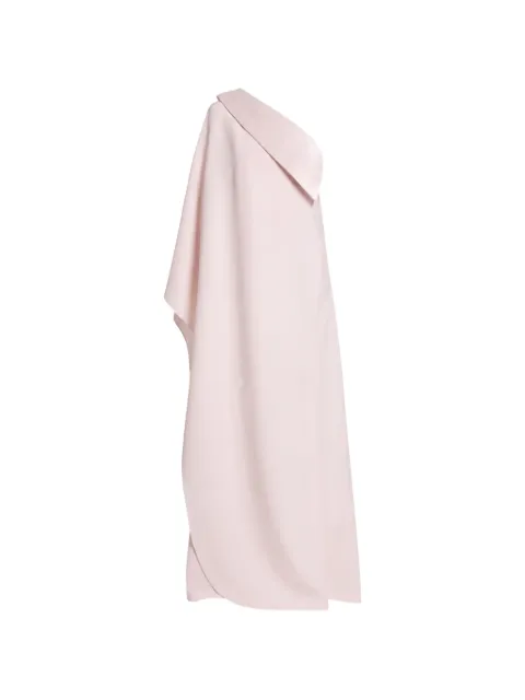 Safiyaa asymmetric draped-sleeve maxi dress Pink DL14981