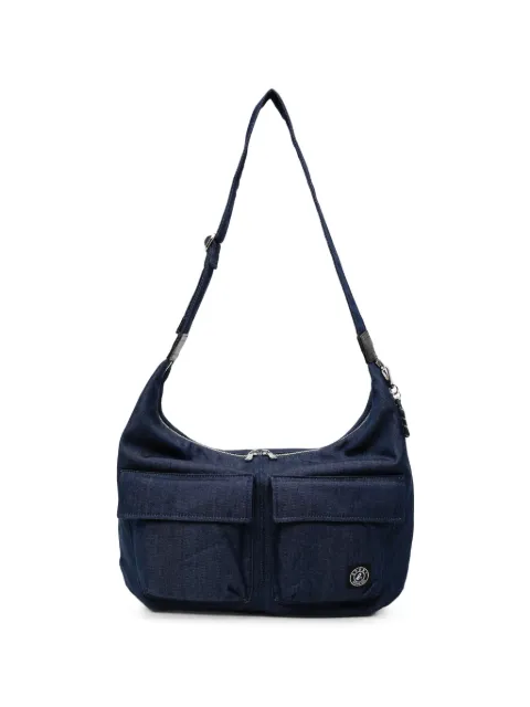 SPORT b. by agnès b. cotton shoulder bag Blue B491QF0L