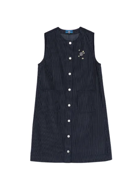 SPORT b. by agnès b. logo-embroidered dress Blue R581QR91