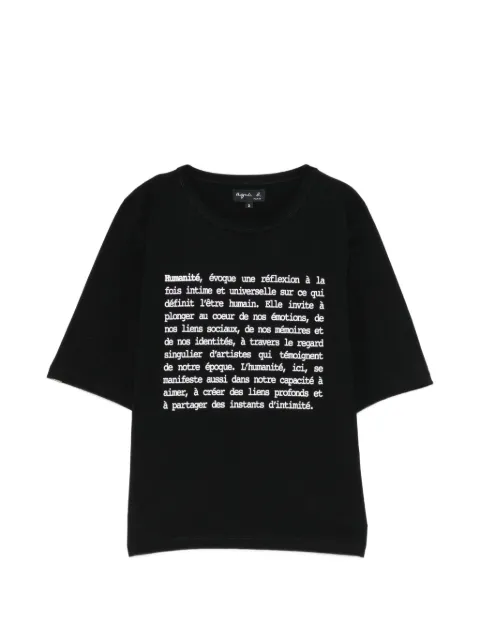 agnès b. Brando T-shirt Black EJ73SFW5