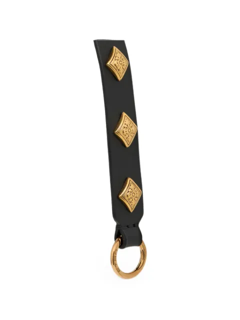 ETRO leather bag handle with diamond-shaped studs Black WP2R0020AB117