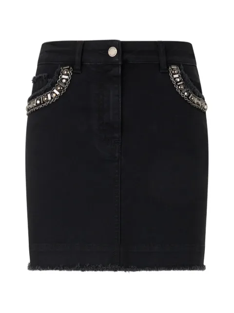 Alberta Ferretti embellished mini skirt Black A01266678