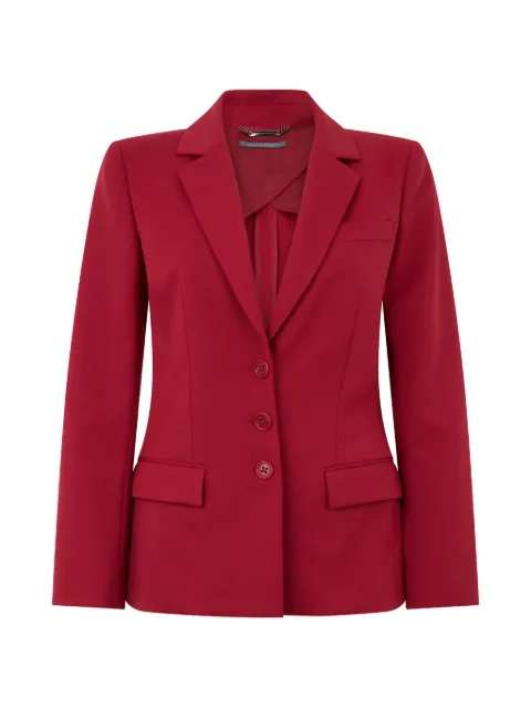 Alberta Ferretti single-breasted blazer Red A05126627