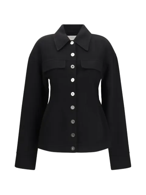 Sportmax Arena short panelled wool jacket Black 2086016106013