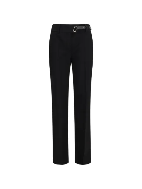 Sportmax belted straight-leg trousers Black 2622136061600