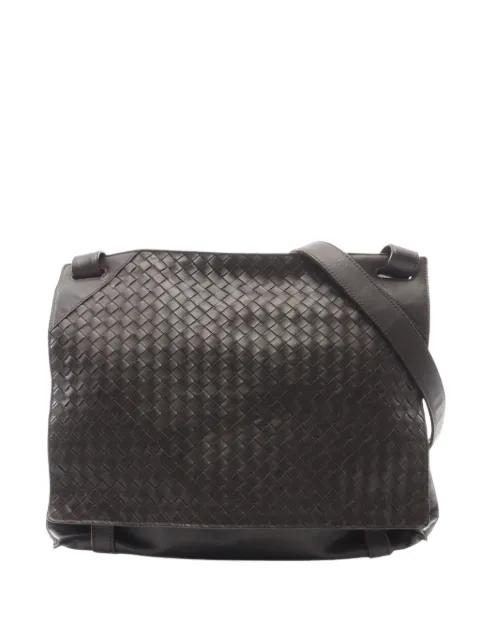 Bottega Veneta Pre-Owned 2010-2026 Nappa Intrecciato crossbody bag Brown NKETDQLT01TO7OA3