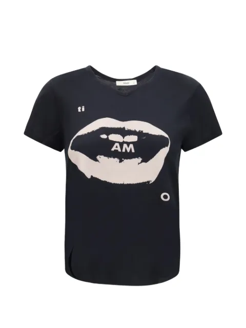 FENDI Ti Amo T-shirt Black FS9805AV06