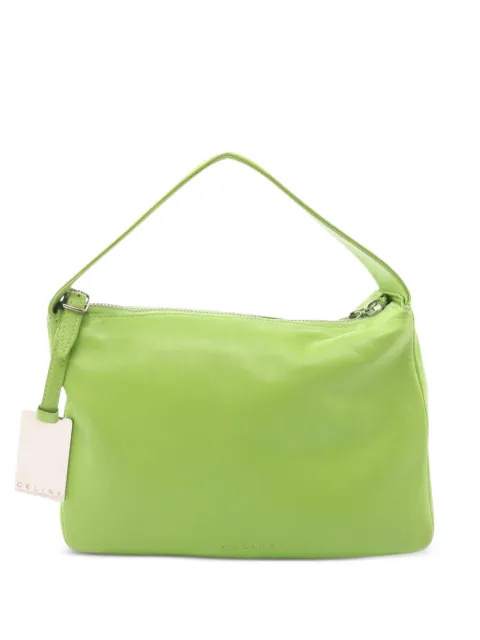 Celine Pre-Owned 2000-2026 Leather handbag Green X4VM6VP6M5PKOMBW