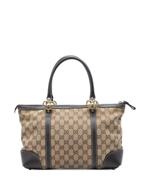 Gucci Pre-Owned 2016-2026 GG Canvas Lovely tote bag Brown O9W5GH8ING9CNP8M