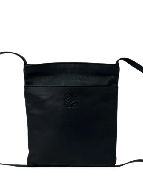 Loewe Pre-Owned 2000-2010 Leather Anagram crossbody bag Black N903XWF8T5W2T8QI