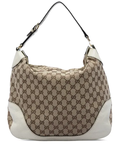 Gucci Pre-Owned 2016-2026 GG Canvas Charlotte Hobo tote bag White IP1FT2B1A36DAXA4