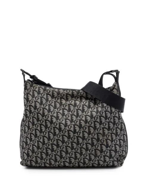 Christian Dior Pre-Owned 2002 Diorissimo Trotter Canvas crossbody bag Black J4HO99QJHU821NE6