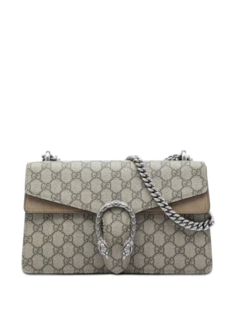 Gucci Pre-Owned 2016-2026 Medium GG Supreme Dionysus shoulder bag Neutrals EO079NL8P6XS2I6T