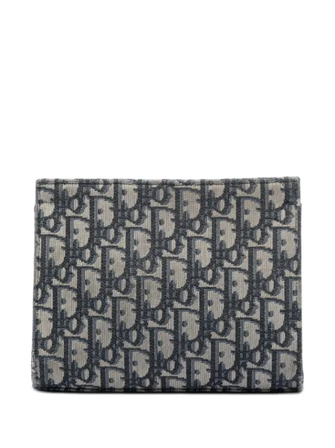 Christian Dior Pre-Owned 2000-2026 Oblique Canvas clutch bag Blue 3M7O6AEIH4CN3F1G