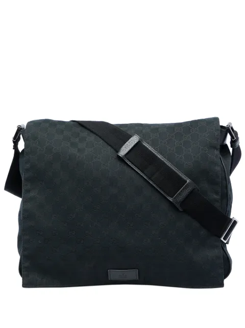Gucci Pre-Owned 2016-2026 GG Canvas Messenger Bag crossbody bag Black 31Q1UUNBQ6WUYHZT
