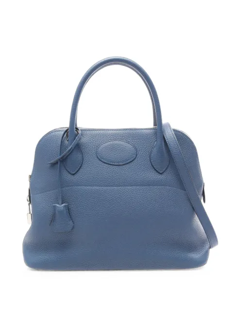 Hermès Pre-Owned 2017 Clemence Bolide 31 satchel Blue R7EDWGRECVO7MI6D