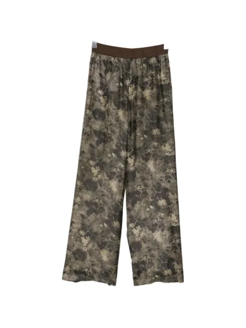 Uma Wang Pansy pants Green W6MUP3001