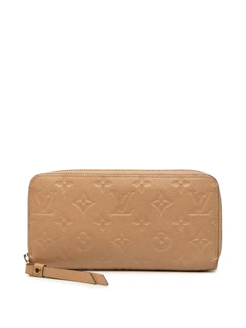 Louis Vuitton Pre-Owned 2017 Monogram Empreinte Zippy Wallet long wallets Neutrals PLHB8X1W2EQ5G0GJ