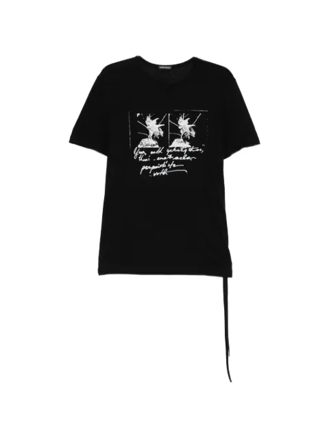 Ann Demeulemeester graphic-print T-shirt Black B0014651FA206