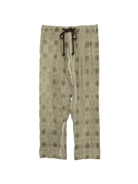 Uma Wang Perch pants Green W6MUM3513