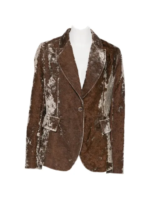 Uma Wang Kali jacket Brown W6MUP6022