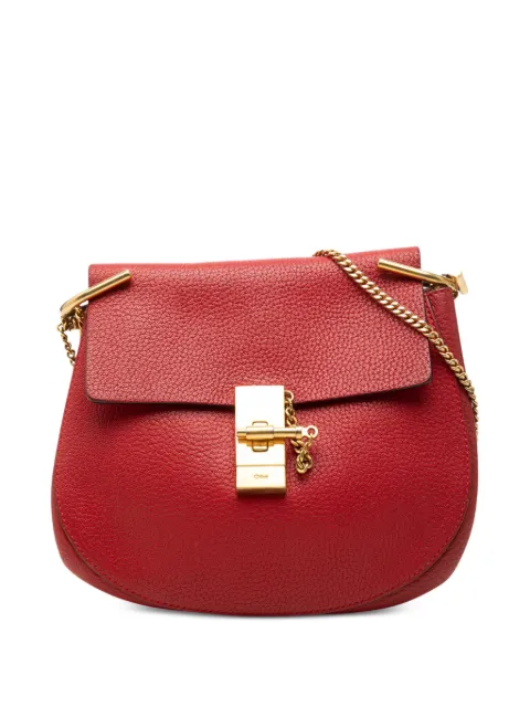 Chloé Pre-Owned 2016 Small Leather Drew crossbody bag Red N9ED7J9DK2XLSYKP
