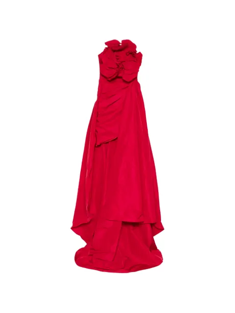 Pamella Roland Taffeta gown Red 679316