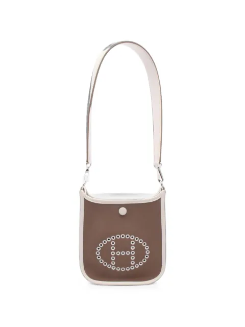 Hermès Pre-Owned 2025 Toile Officier and Swift Neo Evelyne 29 shoulder bag Brown 40CRWYF7JLH6L8I0