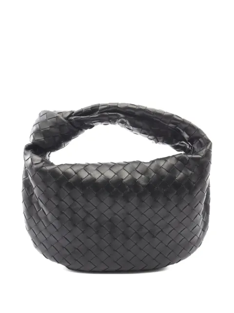 Bottega Veneta Pre-Owned 2012-2026 Teen Nappa Intrecciato Jodie hobo bag Black ARAHE4DYW8L9I4RC