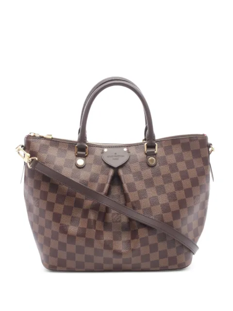 Louis Vuitton Pre-Owned 2019 Damier Ebene Siena MM satchel Brown 97LLT0PZJJDC5D9F